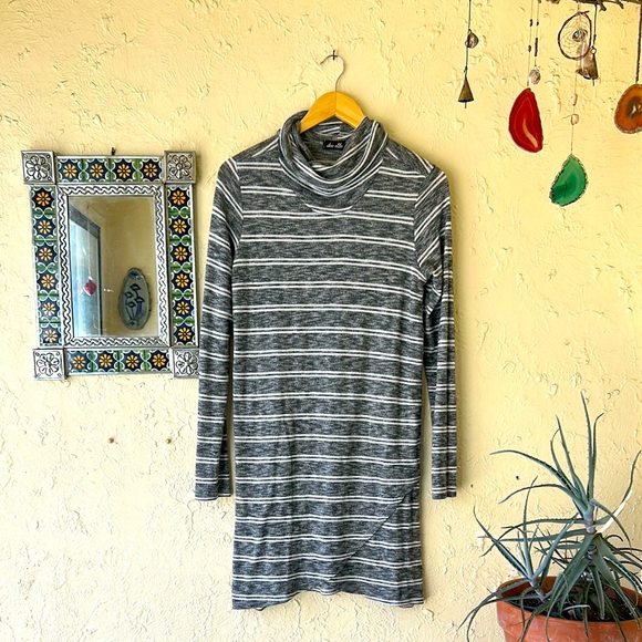 Dee Elle Striped Dress 🇫🇷 size Large - Picture 1 of 6